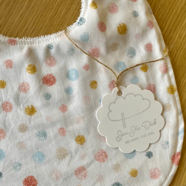 Baby Bib - Dotty