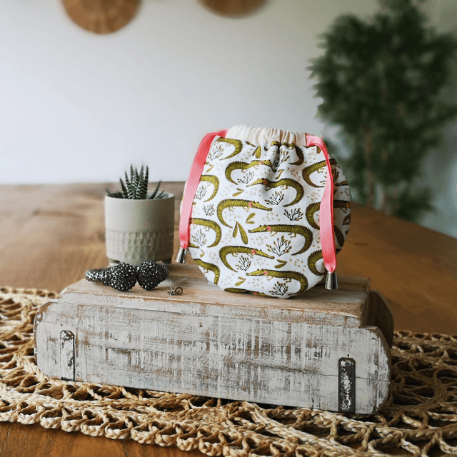 Jewellery Pouch - Alligators