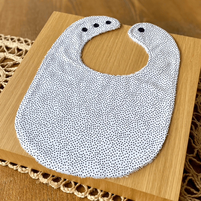 Baby Bib - Black & White