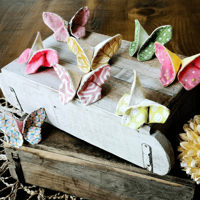 Origami Butterfly Clip