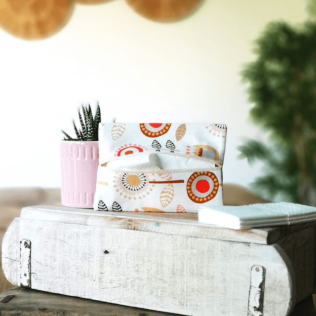 Tissue Pouch - Scandi Floral