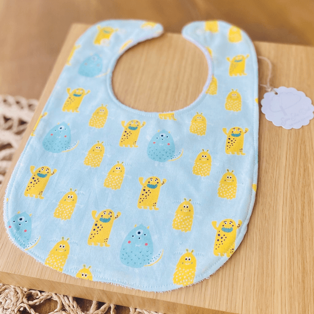 Baby Bib - Monsters