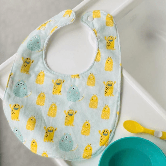 Baby Bib - Monsters
